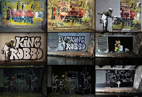 King Robbobanksy Banksy Graffiti Artist Inspiration