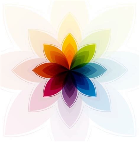 Colorful Abstract Flower Vector Graphic Free Vector Graphics All