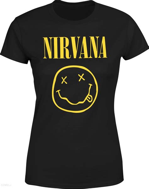 Damska Koszulka Nirvana Smile Legend Rozmiar L Ceny I Opinie Ceneopl