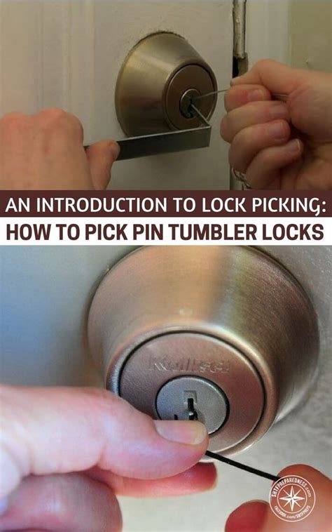 An Introduction To Lock Picking How To Pick Pin Tumbler Locks Lock Picking Simple Life Hacks