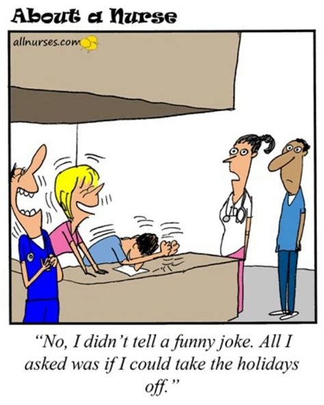 Holidays Off Nurse Cartoon Nurse Humor Nursing Fun
