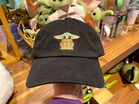 Photos New Baby Yoda The Mandalorian Baseball Cap Lands At Disneys