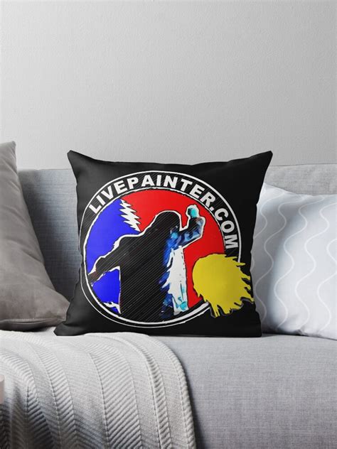Official Lp Logo Throw Pillows By Livepainter Redbubble