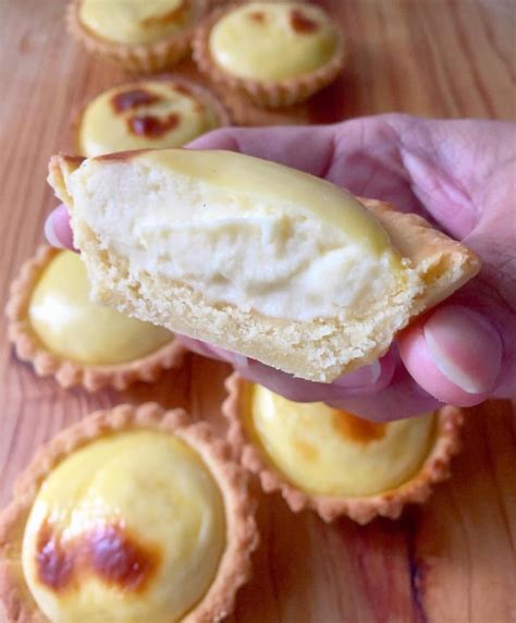 first attempt at trying to make japanese cheese tarts r baking