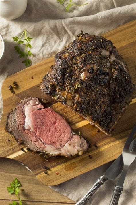 I remember going to the steakhouse with my family on prime rib night for special occasions and celebrations, savoring every bite of a slice of rosy, juicy meat with some tasty jus. Alton Brown Prime Rib Recipe : Slow Roasted Prime Rib Recipe Alton Brown - Pan seared rib eye ...