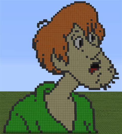 1,606 likes · 101 talking about this. Minecraft Pixel Art Helper: Shaggy
