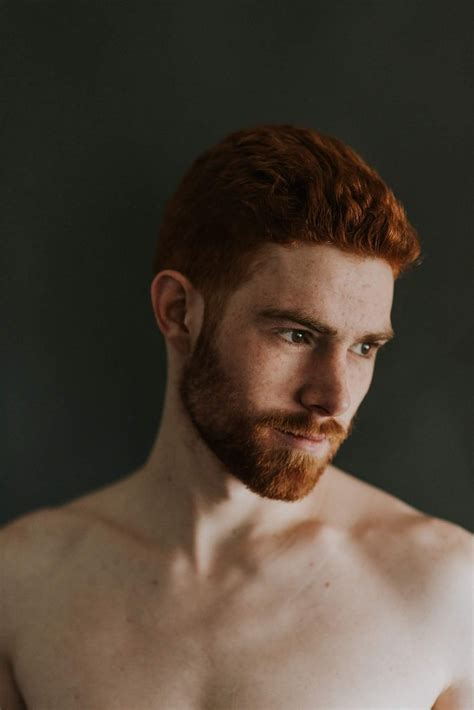 Male Model Redhead Beard Ginger Snap Photo Red Hair Men Redhead