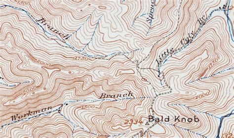Bald Knob West Virginia Vintage Original Usgs Topo Map 1912 Etsy