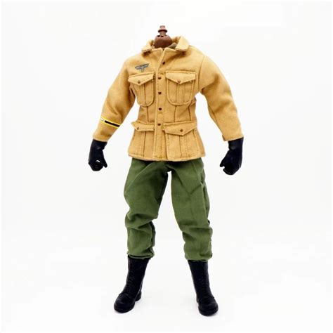 16 Scale Uniforms Accessories Clothes Airborne Soldier Uniforms Set
