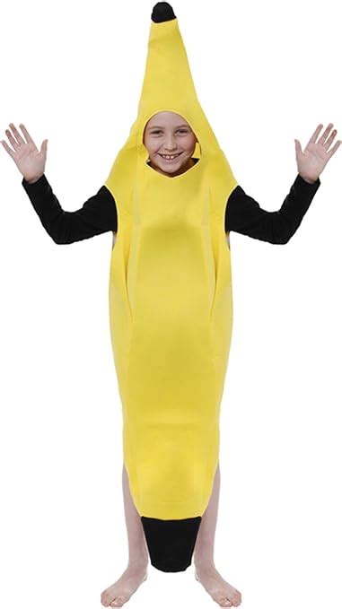 Henbrandt Childrens Banana Costume For Kids Fancy Dress Outfit Fruit
