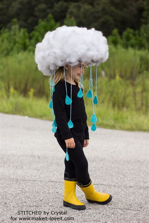 Make A Quick Easy Rain Cloud Costume For All Ages Make It Love It