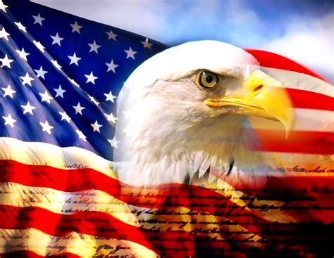 United States Flag Eagle Background Smart Wallpapers
