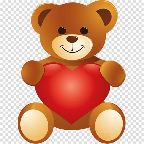 Teddy Bear Love Valentine S Day Clipart Teddy Bear Toy Cartoon