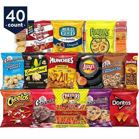 Frito Lay Ultimate Snack Care Package 40 Count