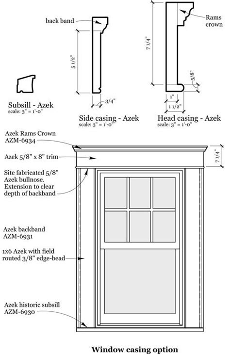 More images for craftsman style outdoor window trim » Window casing, Engineers and Window on Pinterest