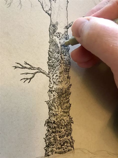 Inking Tree Ink Art Ink Art
