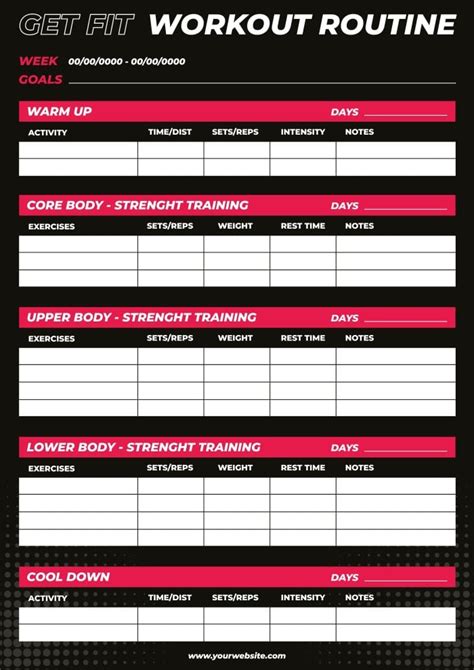 Personalize This Elegant Gym Equipment Inventory Checklist Template Online