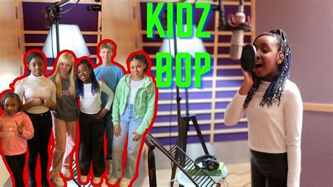 We Went To A Recording Studio Meeting The Kidz Bop Kids Youtube