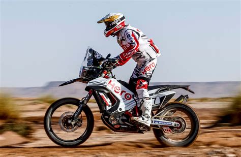 New Hero Rr 450 Rally Bike Showcased 2018 Dakar Team Announced