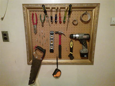 Picture Frame Tool Pegboard 4 Steps Instructables