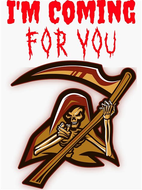 Grim Reaper Is Coming For You Sticker For Sale By Ds 4 Redbubble