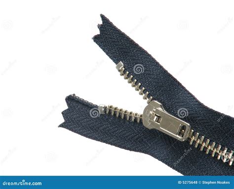 Zipper Half Open Royalty Free Stock Image 5275648
