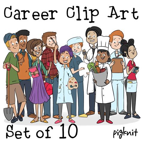 Career Clip Art Nurse Clipart Teacher Clip Art Dentist Clip Art Construction Clipart Artist