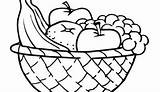 Fruit Basket Coloring Clipart Fruits Pages Drawing Kids Printable Getdrawings Fragezeichen Forscher Lupe Vegetables Clipartstation Categories Wallpapers Related sketch template
