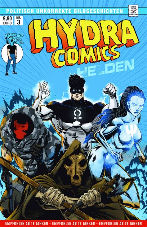 Hydra Comics 3 Helden Hydra Comics