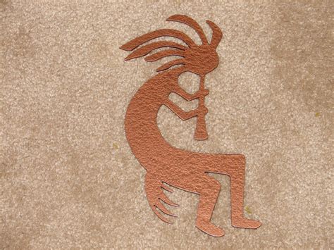 Kokopelli Metal Wall Art Set Home Decor Bar Southwest