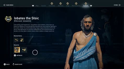 Assassin Creed Odyssey How To Find And Defeat Cultist Iobates The Stoic