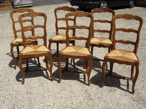 The furniture in the raw country french ladderback dining chair is big and comfortable. Country French Ladder Back Dining Chairs | Chair Pads ...