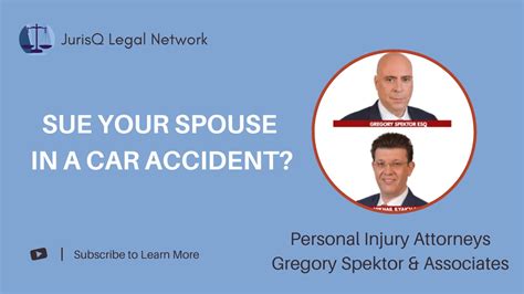 How To Sue Your Spouse For A Car Accident Jurisq