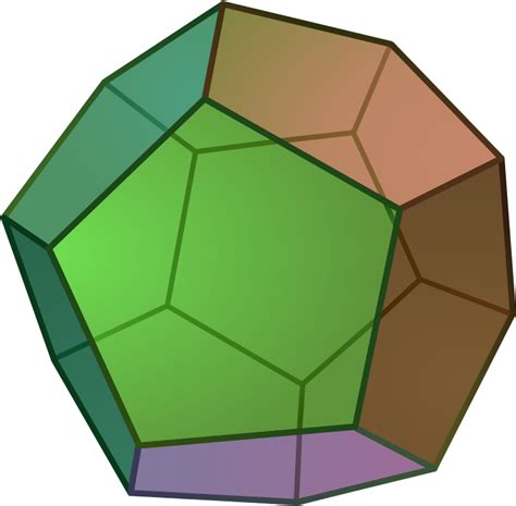Octahedron 555px Dodecahedron Png Clipart Full Size Clipart