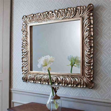 Decorative Silver Framed Wall Mirror Decor Ideasdecor Ideas