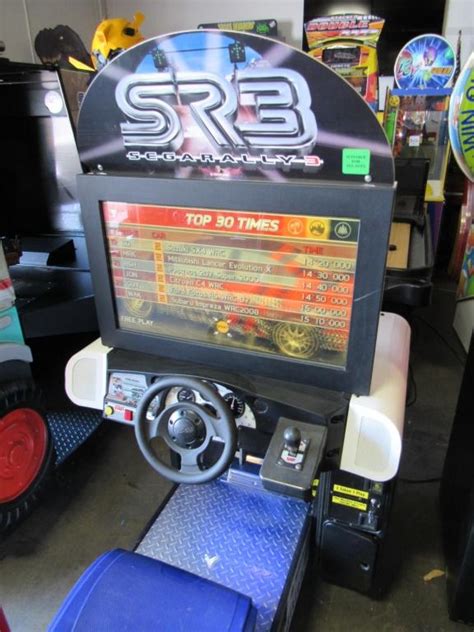 Sega Rally 3 Dx Lcd Sitdown Racing Arcade Game