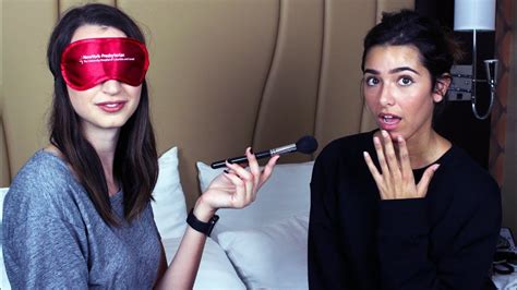 Gibi Does Asmr Glows Makeupblindfolded Youtube