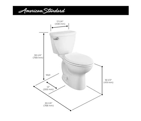 American Standard Cadet 3 Flowise 2 Piece 128 Gpf Elongated Toilet