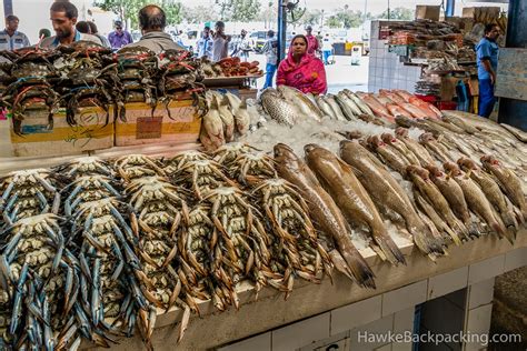 Great fish and chips of mariner's wharf. Deira Fish Market - HawkeBackpacking.com