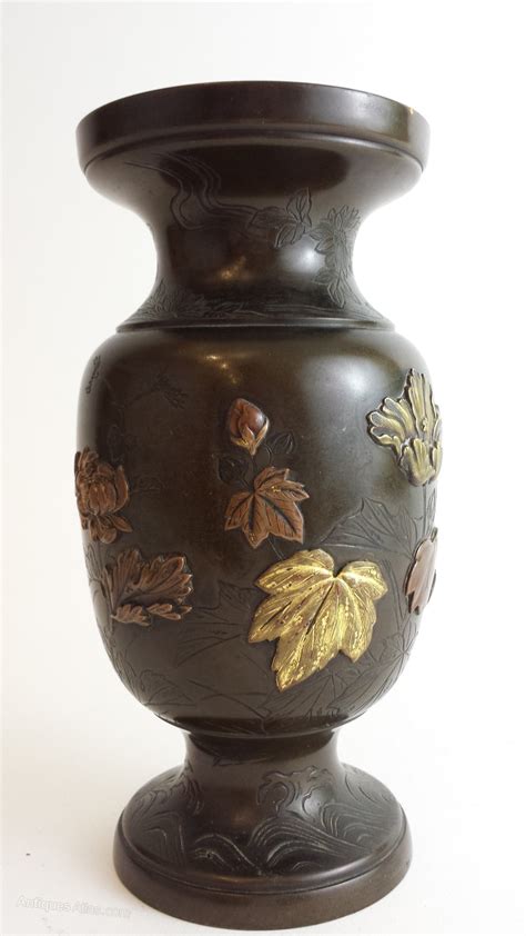 Antiques Atlas - 19th Century Japanese Bronze Vase