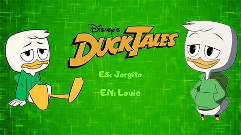 En Louie Es Jorgito Ducktales 2017 Mobile Wallpaper Made In Canva