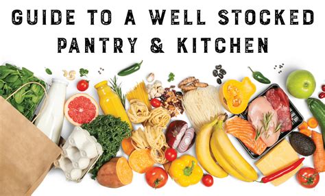 Guide To A Well Stocked Pantry Home Sweet Farm Home