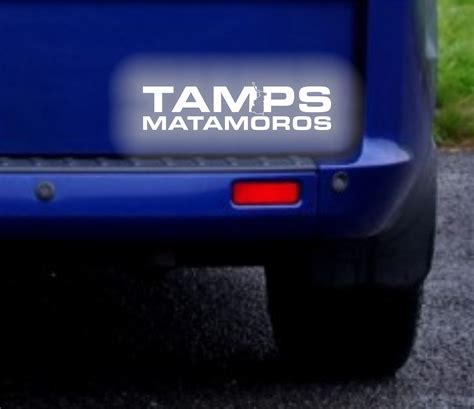 Matamoros Tamps Reflective Sticker Decal Etsy