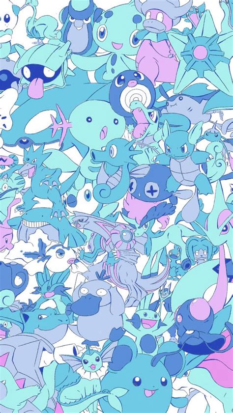 Blue Pokemon Cool Pokemon Wallpapers Pokemon Backgrounds Cute