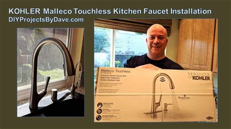 If the cartridges become faulty, kohler will issue a replacement at no extra cost. KOHLER Malleco Touchless Kitchen Faucet Installation # ...