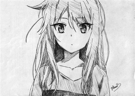 Anime Art Girl Manga Art Anime Drawings Sketches Anime Sketch Cute