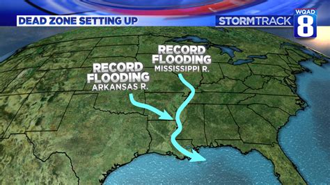 Record Mississippi River Flooding Could Cause Gulf Of