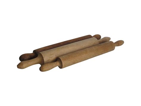 French Hand Turned Rolling Pins Set Of 3 Rolling Pin Rolls Turn Ons