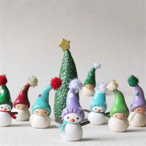 50 Easy To Try Diy Polymer Clay Christmas Design Ideas 11 Polymer