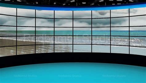 Looking for the best hd green screen backgrounds? News-36 Broadcast TV Studio Green Screen Background Loopable